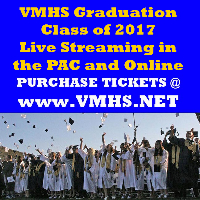 VMHS Class of 2017 Graduation Ceremony • NOT VALID FOR STADIUM ENTRY Logo