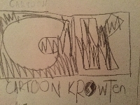 Cartoon Krowten Logo
