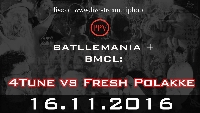 BMCL 16Nov16: Köln 4TUNE vs FRESHPOLAKKE Logo
